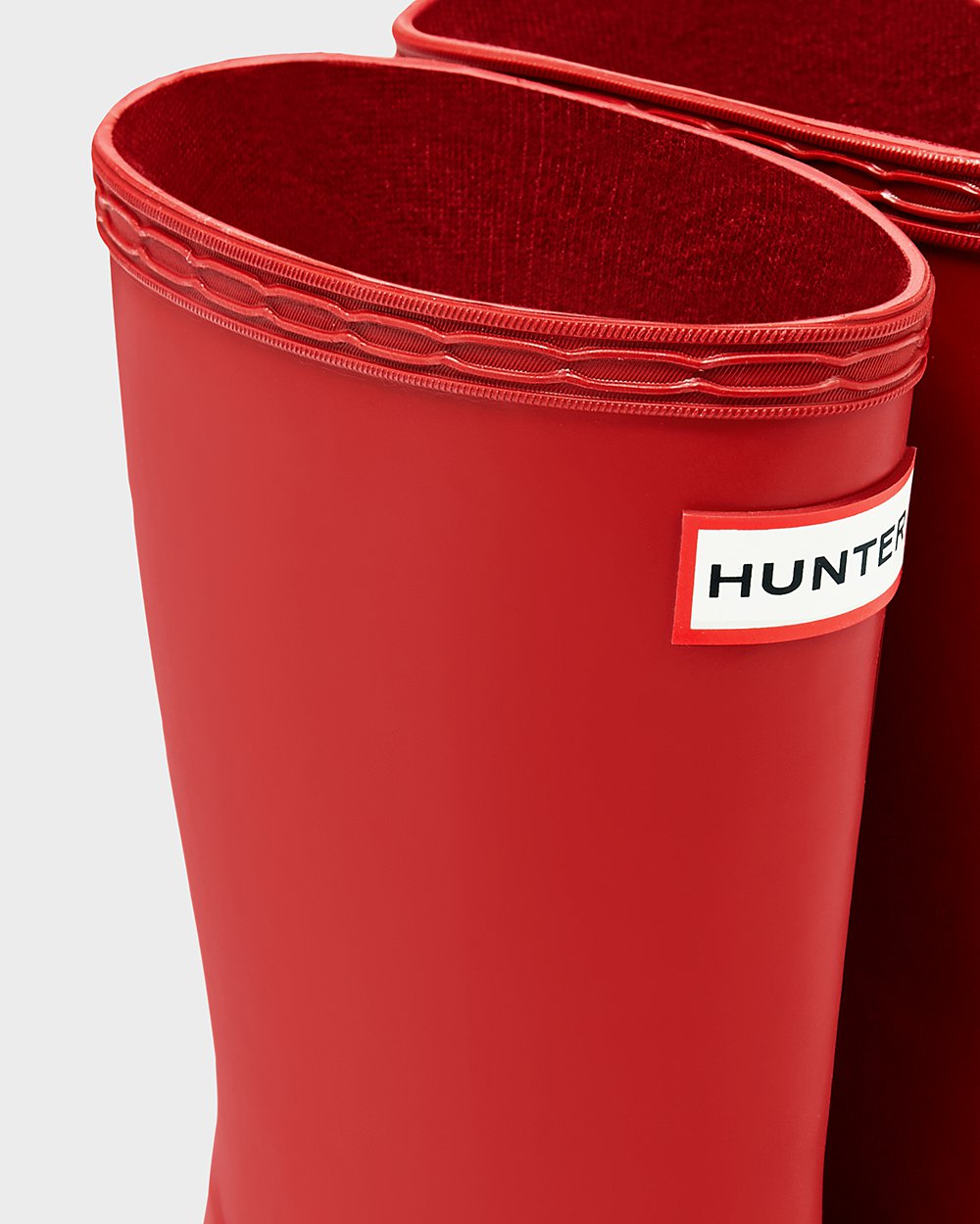 Regenlaarzen Kinderen - Hunter Original First Classic - Rood - 81SNGMVXJ